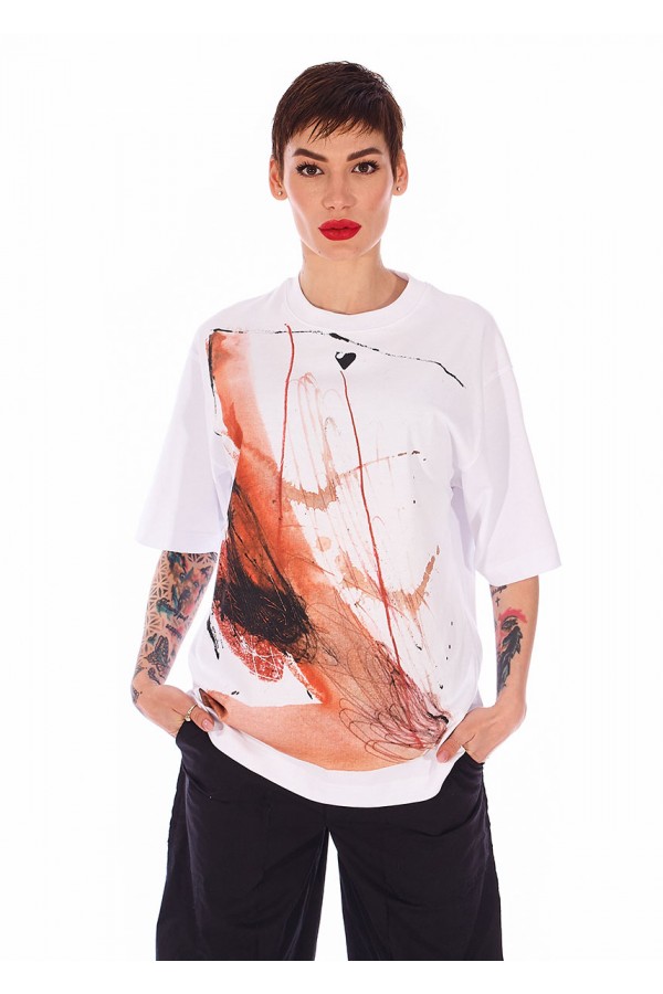 Vibrant Mirage - Maglietta oversize T-shirt T-Art VSTL 69,00 €
